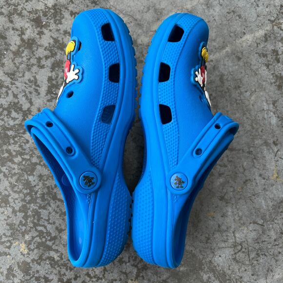 Disney Mickey & Co. Classic Clog Crocs Blue - Men’s 6 Women’s 8 - Picture 3 of 13